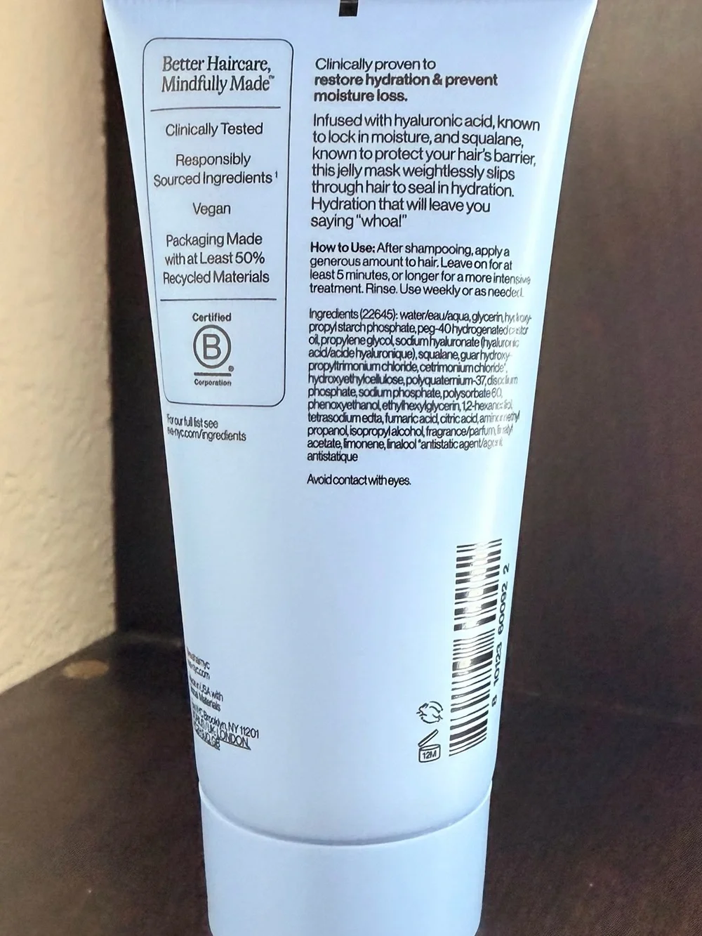 Eva NYC H2-Whoa Hydra-Jelly Hair Mask